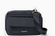 Load image into Gallery viewer, Modern Double Zip Crossbody