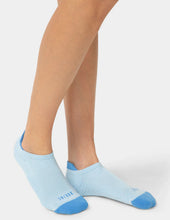 Load image into Gallery viewer, Air Cushion Tab Back No Show Sock 3 Pair Pack Color Block Pack