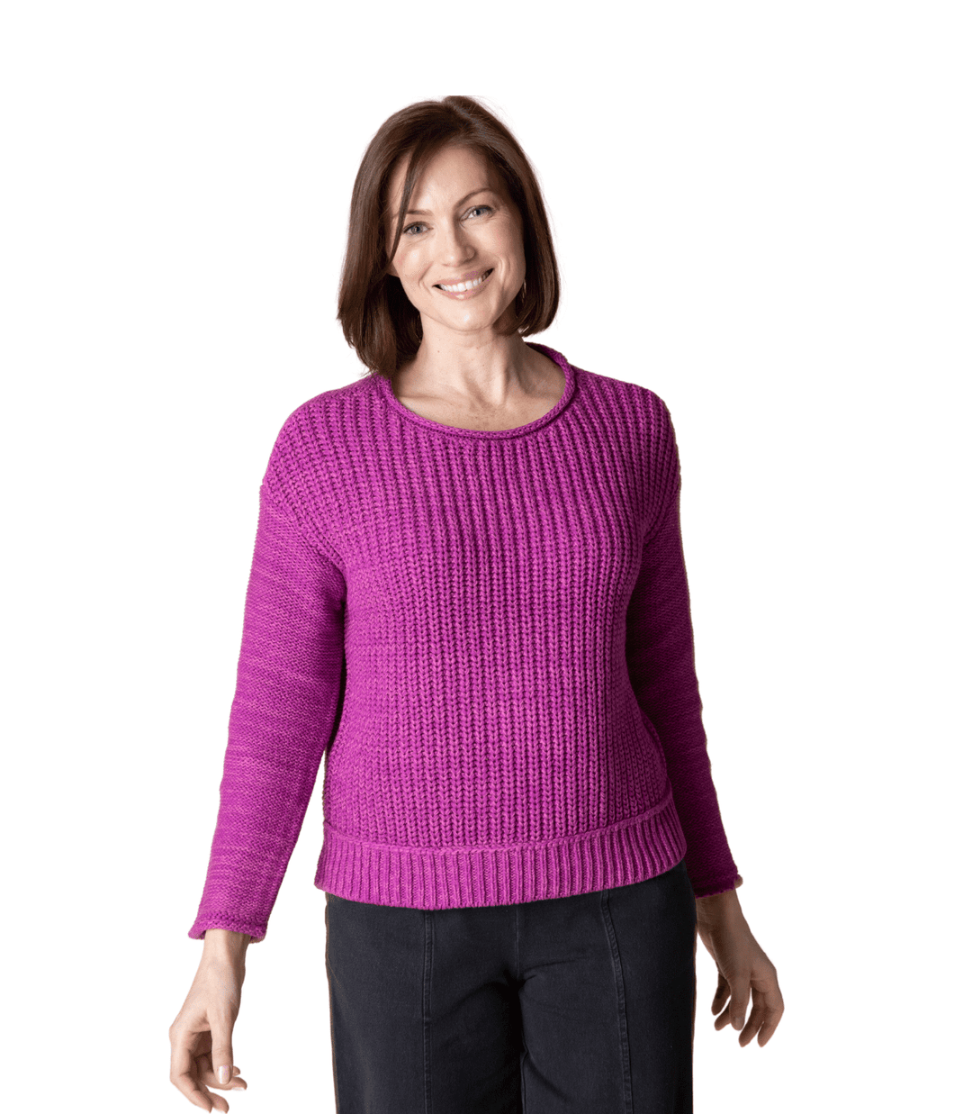 Easy Crew Neck Sweater