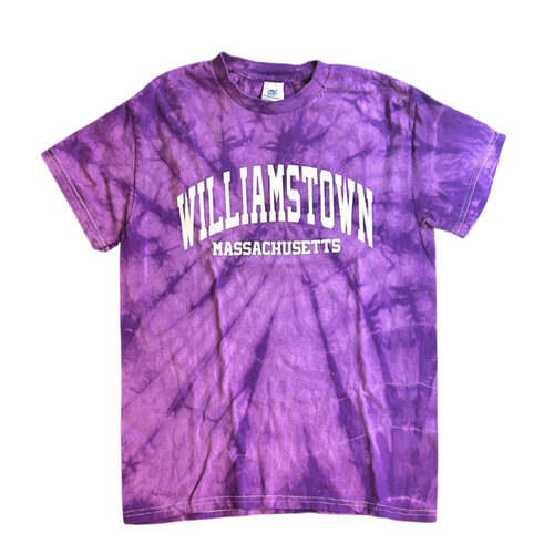 Short Sleeve T shirt Purple Tie Dye Williamstown