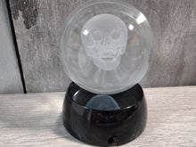 Load image into Gallery viewer, Laser Engraved 80mm Glass Sphere