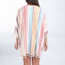 Load image into Gallery viewer, Elsie One Size Fringe Beach Swimsuit Cover Up