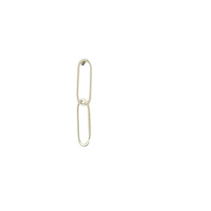 P68 Paperclip Link Post Earring