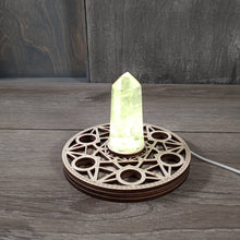 Load image into Gallery viewer, LED Crystal Display Light Stand