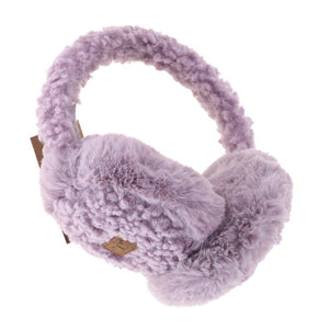 C.C. Faux Fur Sherpa Earmuff EM3667