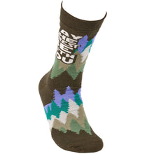 Load image into Gallery viewer, May The Forest Be With You Socks