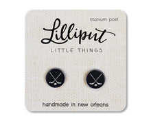 Load image into Gallery viewer, Ice Hockey Earrings - Custom Colors Available!