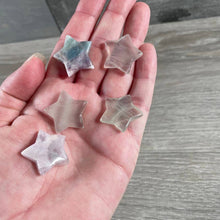 Load image into Gallery viewer, Opalite Star 1-Inch Gemstone Star Shapes