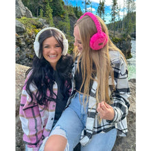 Load image into Gallery viewer, Cable Knit Faux Fur Earmuff EM3661