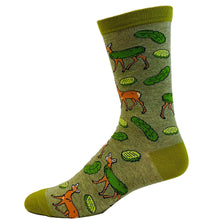 Load image into Gallery viewer, Men's Dill Doe Sock Funny Socks for Men Crazy Novelty Socks for Guys