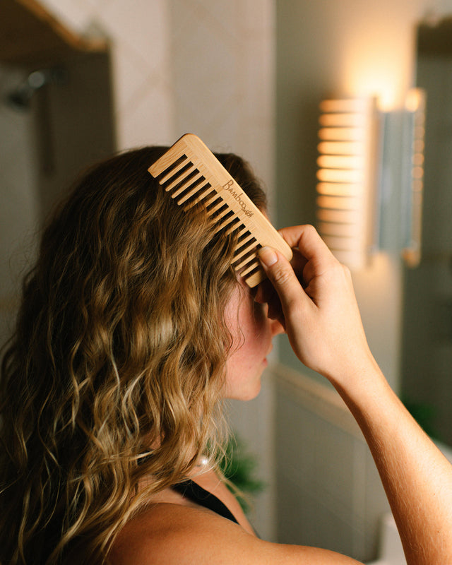 Bamboo Wide Tooth Comb
