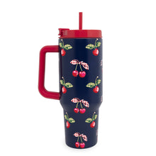 Load image into Gallery viewer, Stainless Steel 40 oz. Tumbler, Cherry Picking