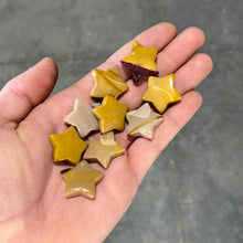Load image into Gallery viewer, Opalite Star 1-Inch Gemstone Star Shapes