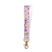 Load image into Gallery viewer, Floral Wristlet Keychain