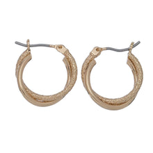 Load image into Gallery viewer, Double Hoop Click Ear Sense Earrings
