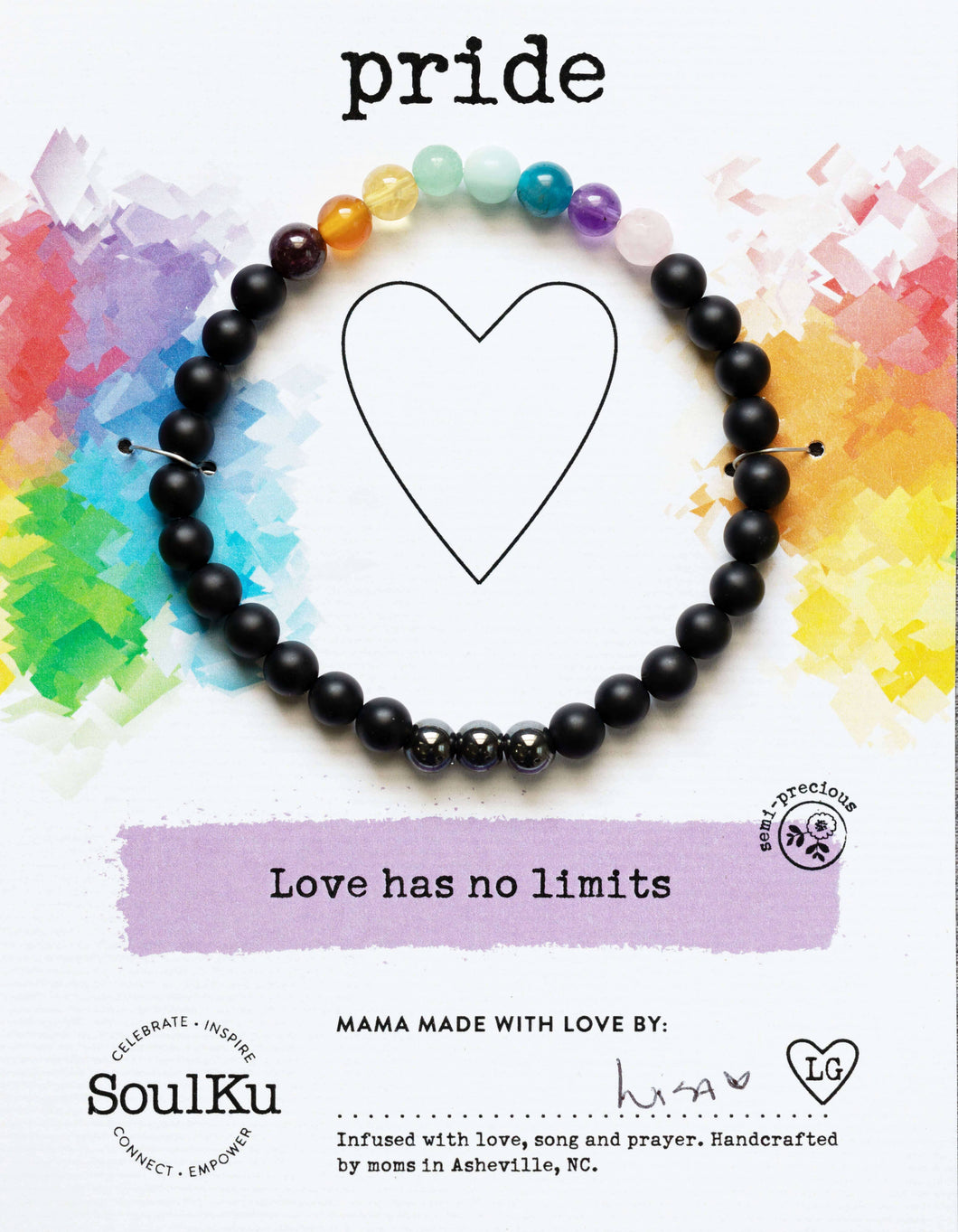 Pride Bracelet Large - Love Has No Limits - PRIDELG