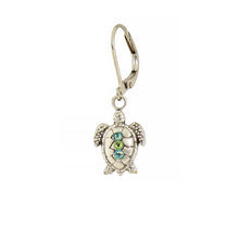 Load image into Gallery viewer, Crystal Turtle Earring