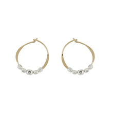 Load image into Gallery viewer, BD15 Square Bead 15mm Hoop