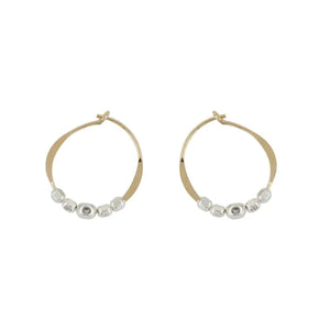 BD15 Square Bead 15mm Hoop