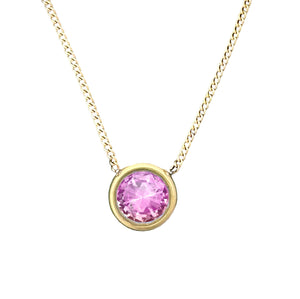 Aurora - Halo Crystal Necklace (9mm)