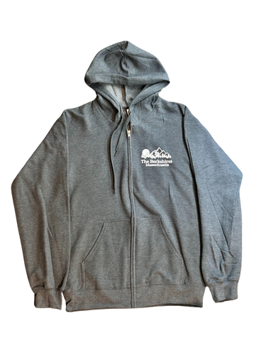 Zip Front Hoody Grey Berkshires