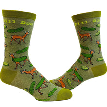 Load image into Gallery viewer, Men's Dill Doe Sock Funny Socks for Men Crazy Novelty Socks for Guys