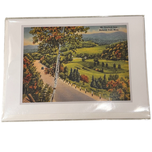 The Berkshires Vintage Scenes Greeting Card