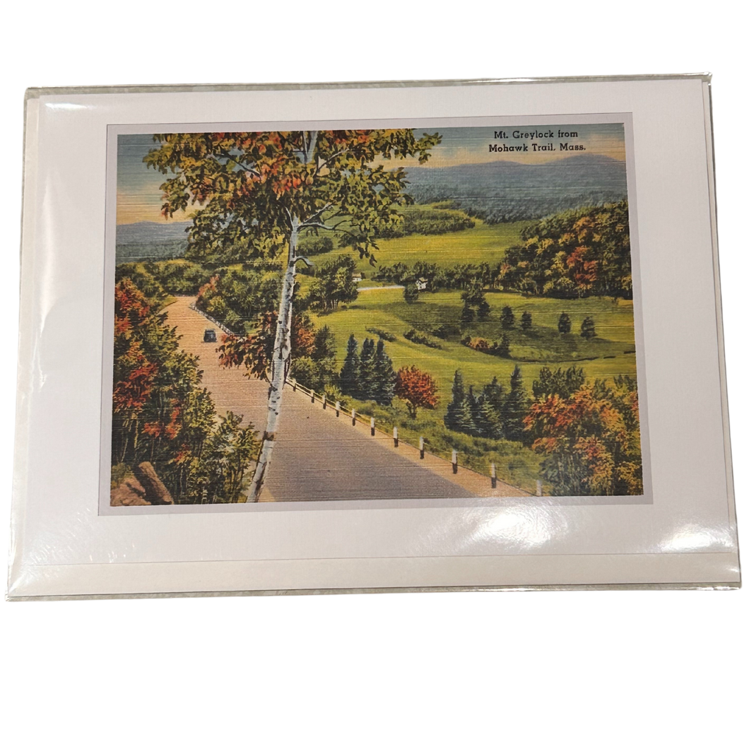 The Berkshires Vintage Scenes Greeting Card