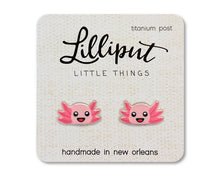 Load image into Gallery viewer, Axolotl Earrings
