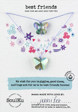 Load image into Gallery viewer, Mystic Blue Little Wishes Kids Necklace - Best Friends