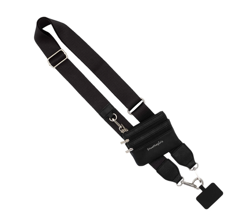 Clip & Go Crossbody Strap with Pouch - Solid Collection