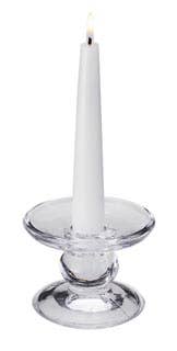 Dual Glass Candle Holder - each