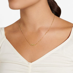 Forever Yours 'Everyday I Love You More' Necklace In Gold-Tone Plating