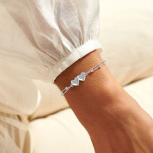 Load image into Gallery viewer, Forever Yours &#39;Forever I Love You&#39; Bracelet In Silver Plating