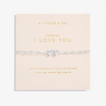 Load image into Gallery viewer, Forever Yours &#39;Forever I Love You&#39; Bracelet In Silver Plating