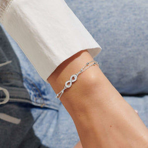 Forever Yours 'It Was Always You' Bracelet In Silver Plating