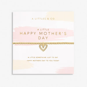 Mother's Day A Little 'Happy Mother's Day' Bracelet In Gold-Tone Plating