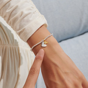 Mother's Day A Little 'Mother And Daughter' Bracelet In Silver Plating