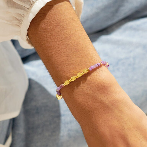 Happy Little Moments 'Mama' Bracelet In Gold-Tone Plating