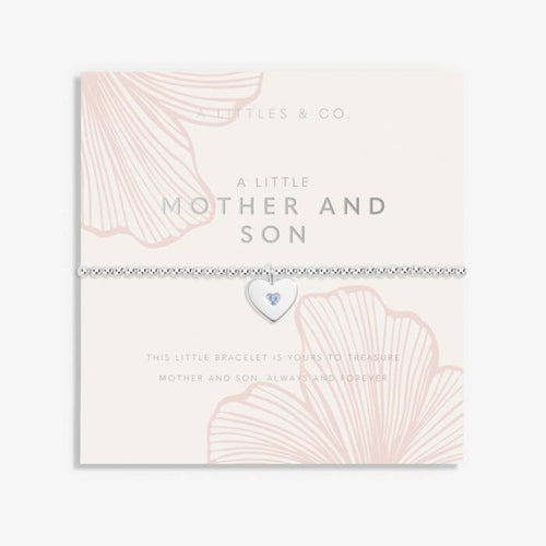 Mother's Day A Little 'Mother And Son' Bracelet In Silver Plating