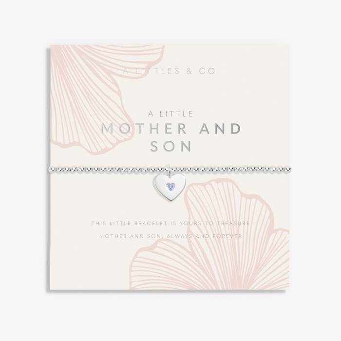 Mother's Day A Little 'Mother And Son' Bracelet In Silver Plating