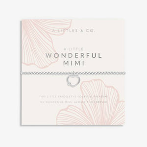 Grandmother A Little 'Wonderful Mimi' Bracelet In Silver Plating