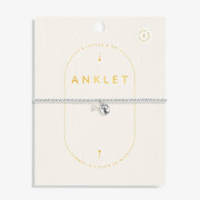 Load image into Gallery viewer, Pearl Anklet In Silver Plating