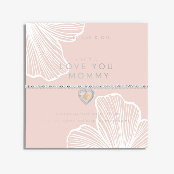 Mother's Day A Little 'Lucky To Have A Mom Like You' Bracelet In Gold-Tone Plating