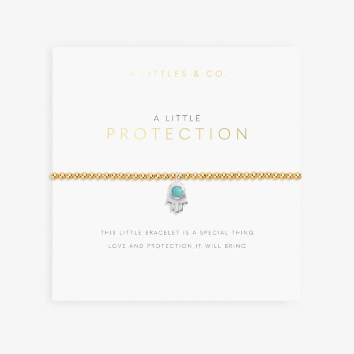 A Little 'Protection' Bracelet In Gold-Tone Plating