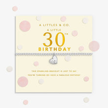 Load image into Gallery viewer, Confetti A Little '30th Birthday' Bracelet