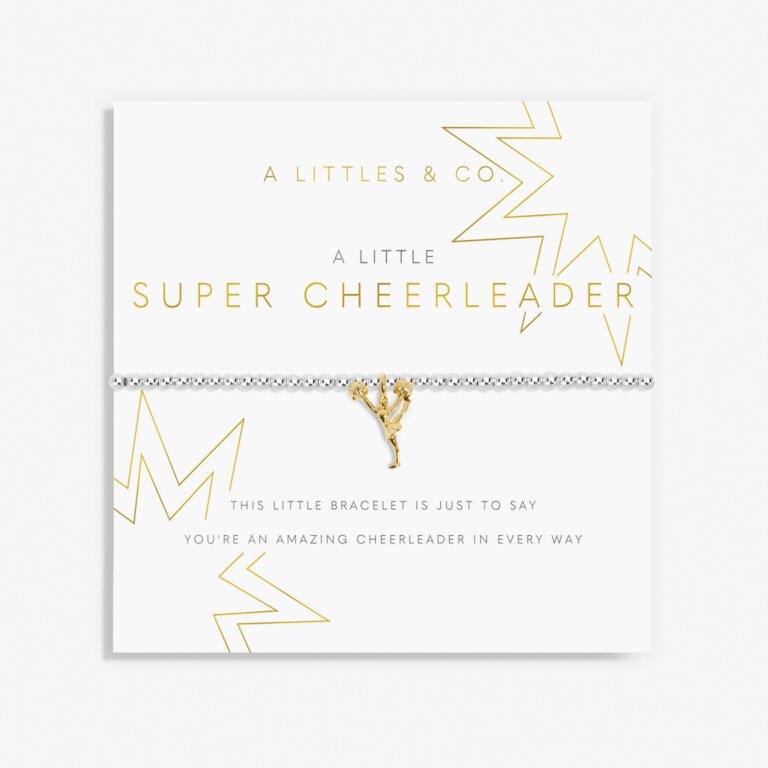 Children's A Little 'Cheerleader' Bracelet In Gold-Tone Plating