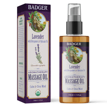 Load image into Gallery viewer, Lavender Aromatherapy Massage Oil