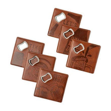 Load image into Gallery viewer, Brodeo Drive Pour Decisions Bottle Opener Coaster Assortment