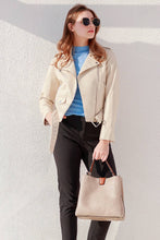 Load image into Gallery viewer, Tati Monogrammable Satchel w/ Shoulder Strap